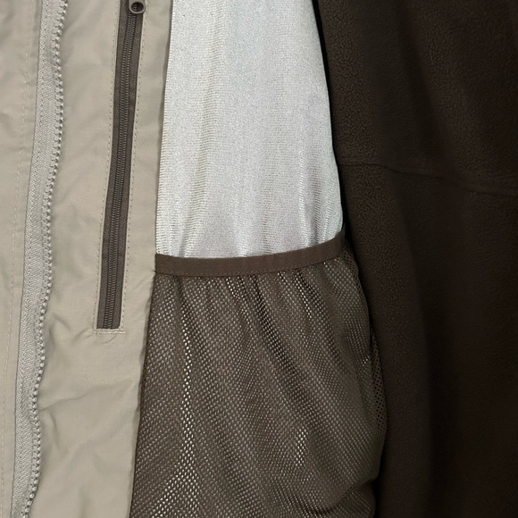 Columbia Men’s Titanium Interchange Waterproof 3 in 1 Coat Brown Tan Siz… - Picture 10 of 16